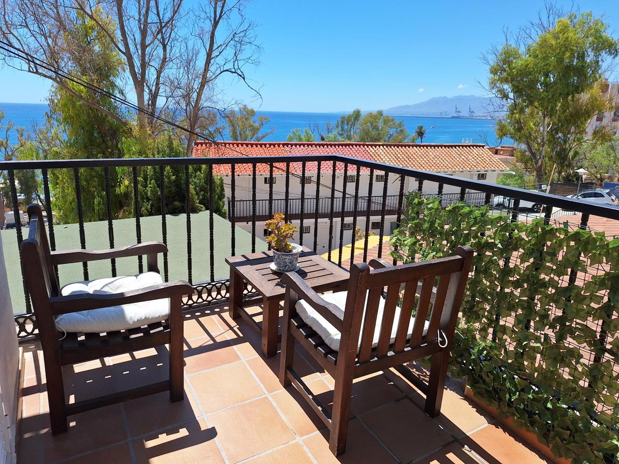 El Balneario Beach And Views, Apartamento Y Terraza Màlaga Exteriér fotografie